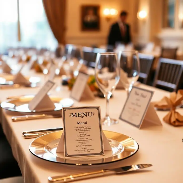 Event Menus